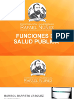 Funciones de Salud Publica