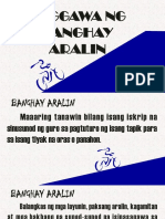 Paggawa NG Banghay Aralin