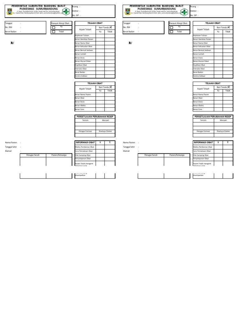 Contoh Resep | PDF