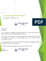NPS East E-Learning Welcome Kit 23-24