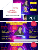 3 Exponentes de La Pedagogía