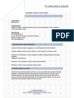 MSDS Javacrete