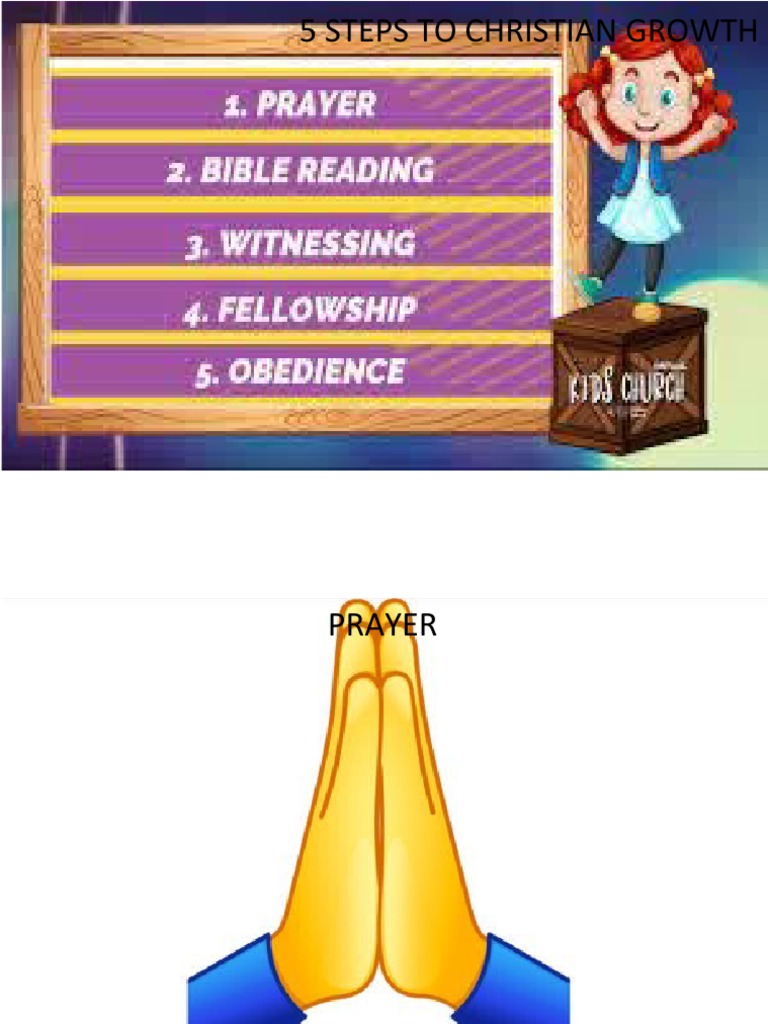 5 Steps To Christian Growth | PDF