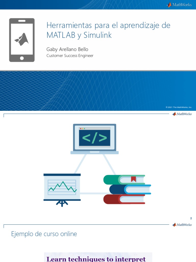 Herramientas para el aprendizaje con MATLAB y Simulink PDF Matlab