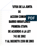 Estatutos Jac 2003