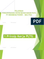 Materi Online Training Pengoperasian Sistem Bahan Bakar PLTG - TGL 24 - 25 Okt 2022