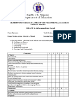 Homeroom Guidance Learners Development Assessment Grade 4 6 Depedtambayan Autosaved 2