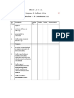 Programa de Auditoria