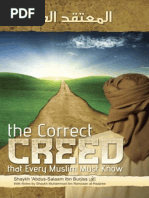 The Correct Creed That Every Muslim Must Know Sh. Abdus Salaam Ibn Burjiss Compressed