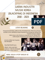 Kekuatan Industri Musik Korea (Blackpink) Di Indonesia 2018-2023