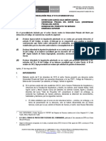 Comisión de La Oficina Regional Del Indecopi de Cajamarca Expediente 0042-2015/Cpc-Indecopi-Caj
