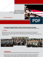 System Perundang-Undangan Korupsi