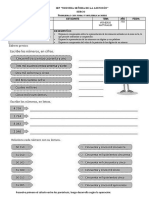 Ficha 5to Grado Ses 1 Ii - Bim