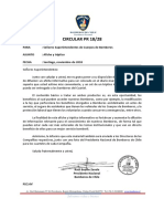 Circular PR 18-28 Afiche y Tríptico