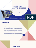 Passive Income Apps