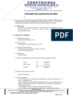 01 Informe Financiero de Liquidación de Obra