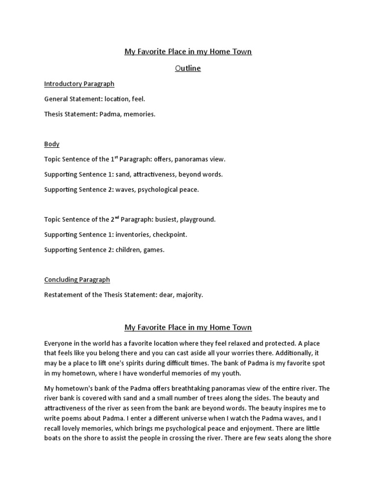 my-favorite-place-in-your-home-town-pdf