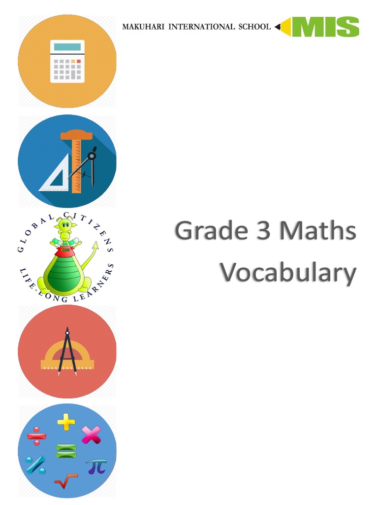 Maths Dictionary G3 PDF