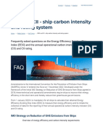 EEXI and CII - Ship Carbon Intensity and Rating System