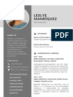 CV Leslye Manriquez