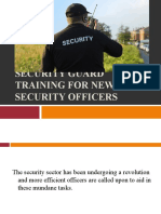 Security Guard Training F 7165379