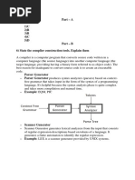 CT 1 Compiler Design Set C