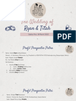 Wedding Book Ryan Titah 18 Maret 2023