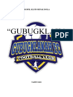 Profil Klub Sepak Bola Gubugklakah FC