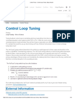 Control Theory - Control Loop Tuning - Mipac Intranet