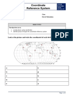 Coordinates - S1 Geo WS