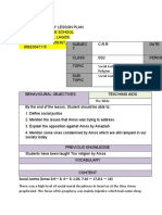 Lesson Note For C.R.S SS2 - Week 6