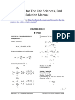 Physics For The Life Sciences 2nd Edition Solution Manual