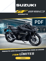 Datasheet Gixxer SF 250