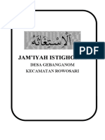 Jamiyah Istighosah Gebanganom Nama