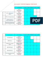 Programarea Saptamanala A Cursurilor. CONSTANTA. Saptamana 19.06 23.06.23