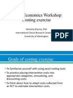 Health Economics Costing