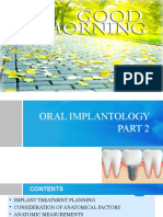 Oral Implantology Part 2