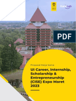 Proposal Penawaran Kerja Sama UI CISE Expo Maret 2023