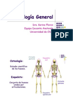 Osteología General: Estudio de los huesos
