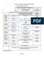 VIBE Detailed Schedule - 2023