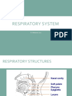 Topic 7 - Respiratory System 2021