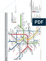 Mapa Metro Milán