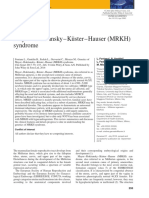 Clinical Genetics - 2016 - Fontana - Genetics of Mayer Rokitansky K Ster Hauser MRKH Syndrome