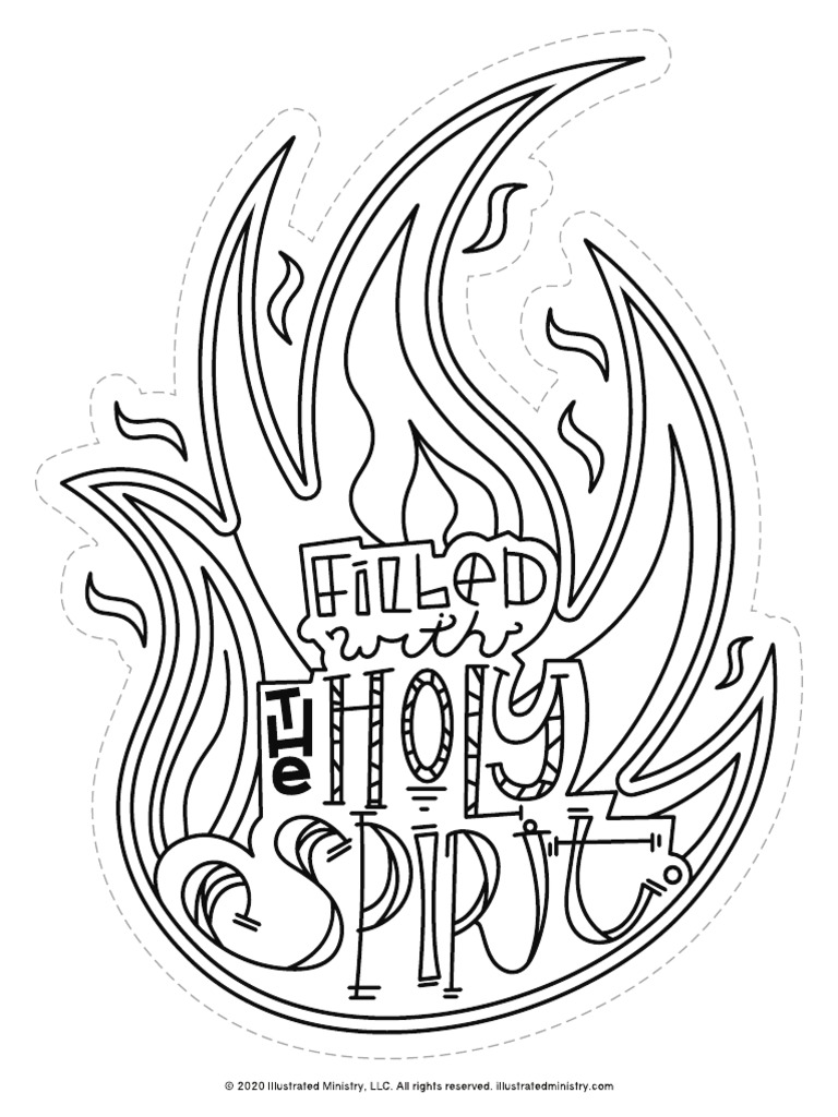 Pentecost Coloring | PDF