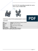 Sharpener Block TGT d91 Assembling Suitable For Lectra Vector Cutter vt50007000