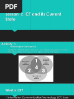 Lesson 1 & 2 ICT - Software