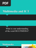 Lesson 1 Multimedia and ICT