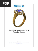 Delcam - ArtCAM 2010 JewelSmith TrainingCourse EN - 2010