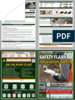 Safety Flash - EXCAVATIONS