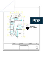 A B C D E: Floor Plan Scale: 1:100Mts